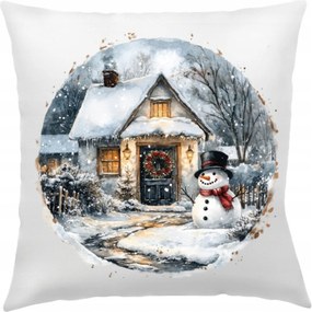 Karácsonyi Párnahuzat 40x40 cm Díszpárna A Nappaliba Karácsony