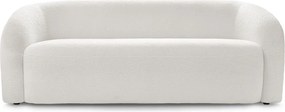 Fehér buklé kanapé 193 cm Elina – Bobochic Paris