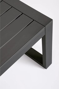 Antracitszürke alumínium négyszemélyes kerti lounge szett Hilde – Bizzotto