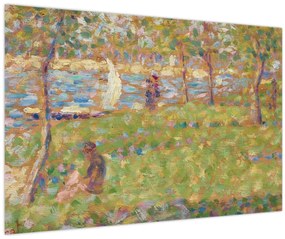 Kép - Georges Seurat, Study for "La Grande Jatte", reprodukciók (90x60 cm)