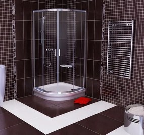 Set zuhanykabin Ravak Blix 3B270C00Z1, félkör alakú zuhanytálca Ravak Ronda GPX2240132, 364786