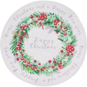 Happy Christmas karácsonyi alátét, 38 cm