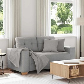felhőszürke szövet loveseat kanapé 120 cm