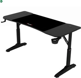 NERO állítható gamer asztal 120 × 60 cm