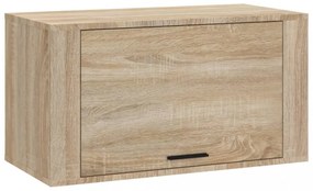 sonoma tölgy szerelt fa fali cipőszekrény 70 x 35 x 38 cm
