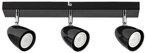 Rabalux 73019 - Spotlámpa PERICO 3xGU10/5W/230V fekete
