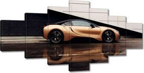 Vászonkép 210x100 Arany Bmw Autó