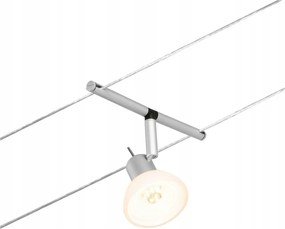 Paulmann Sheela kábelrendszer matt króm, izzó nélkül, GU5.3 DC 60VA