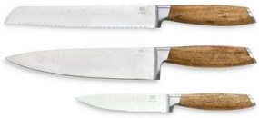 Rozsdamentes acél kés készlet 3 db-os – Holm