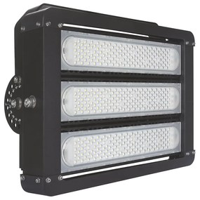 LEDVANCE ECO HP FLOODLIGHT (EU-E) LED reflektor, fekete, 5700K természetes fehér, 36600 lm, 300W, 4058075372474