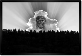 Poszterek keretben 60x40 Jézus Krisztus Mennyország