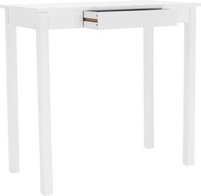 Konzolasztal, fehér, AMYNTAS