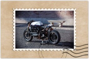 Poszterek 90x60 Klasszikus motorkerékpár Motor