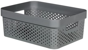 Curver Infinity Dots doboz 11L szürke