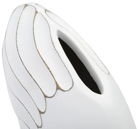 Váza polirezin vonalak 34x11,5x24,5cm