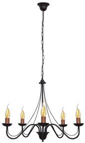 Csillár láncon MALBO 5xE14/60W/230V