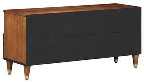 TV Szekrény 100x33x46 cm Tömör Mangófából