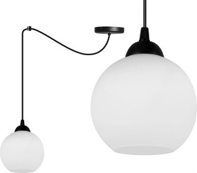 Mennyezeti Lámpa Lógó Csillár Egyetlen Pók Üveg Fehér Gömb Loft