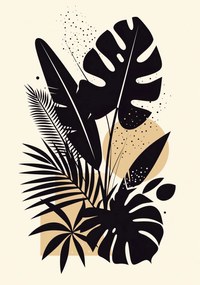 Poszter 70x100cm Trópusi paradicsom