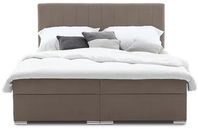 Kárpitozott ágy GRENLAND 160x200 cm Barna
