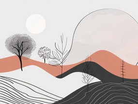 Poszter 20x15cm Félárnyék Kilátás