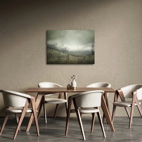 A vihar előtti táj képe (70x50 cm)