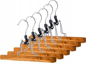 Ruhaakasztó Nadrág Fa Dupla Ruházat Loft Szekrény 6 db