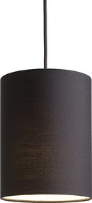 RENDL RON 15/20 lámpabúra Polycotton fekete/fehér PVC max. 28W