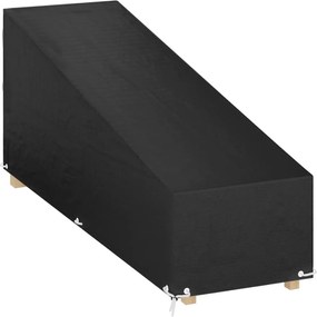 vidaXL polietilén napozóágy huzat 12 fűzőlyukkal 200 x 65 x 35/60 cm