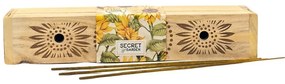 Arome  Secret garden fa doboz illatpálcikákkalPure Bliss, 10 pálcika