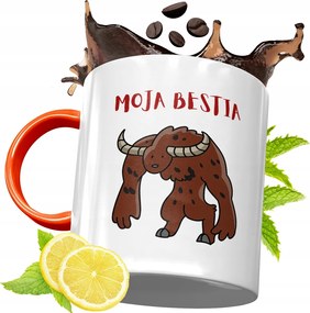 Narancssárga Bögre Fiúnak Tökéletes Ajándék fényképes nyomattal