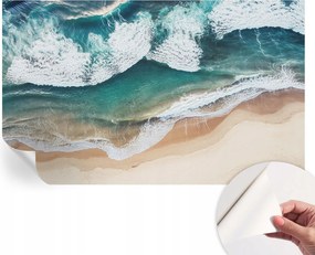 Fotótapéta Dekoratív Fali Tapéta Tengeri hullámok 416x254
