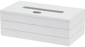 Beatty zsebkendőtartó doboz, fehér, 25 x 13,5 x 9 cm