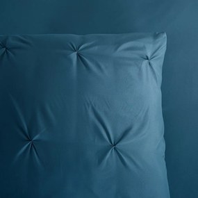 Petróleumkék egyszemélyes hosszabbított mikroszálas ágyneműhuzat 140x220 cm Pure Elegance – Good Morning