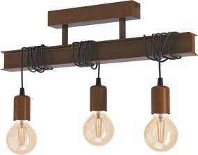 EGLO 43522 TOWNSHEND Vintage Mennyezeti Lámpák Antik Bronz E27 IP20