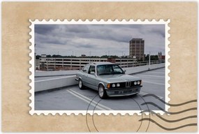 Poszter 60x40 Szürke Bmw E30