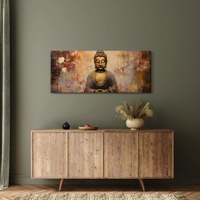 Kép - Buddha, festészet (120x50 cm)