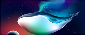 Kép - Egy bálna az űrben (120x50 cm)
