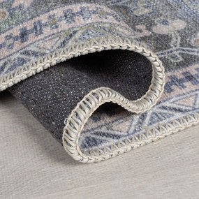 Zöld mosható szőnyeg újrahasznosított szálkeverékből 80x150 cm Windsor – Flair Rugs