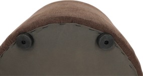 Klub fotel puffal, barna, ROSE