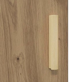 vidaXL Éjjeliszekrény Artisan tölgy 40 x 40 x 50 cm Faanyag