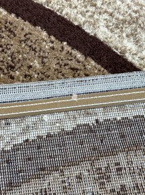 Karizm beige-brown hullámos (Beige) szőnyeg 60x110 cm