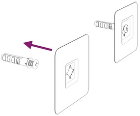 LED-es fürdőszobatükör 70x40 cm