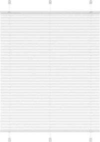 vidaXL pliszírozott redőny Fehér 105x150cm szövetszélesség 104,4cm