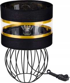 Éjjeli lámpa Loft asztali lámpa led E27 lámpabúra