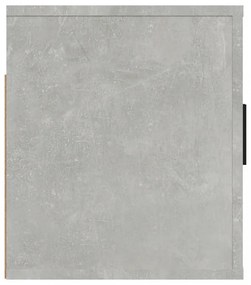 betonszürke fali TV-szekrény 80x34,5x40 cm
