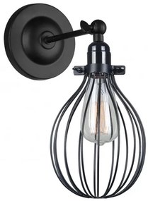 Italux LESTO MBM-2676/1 BK Fali lámpa 1x40W/E27