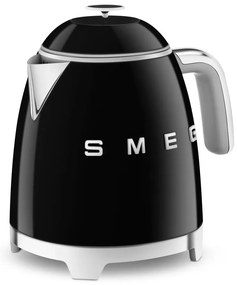 Fekete rozsdamentes acél vízforraló 800 ml Retro Style – SMEG