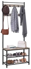 Akasztós, ruhatartós előszobafal