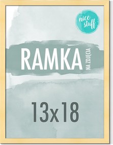 Képkeret 13x18 B6 Képkeret Fotó 18x13 Mdf Arany
